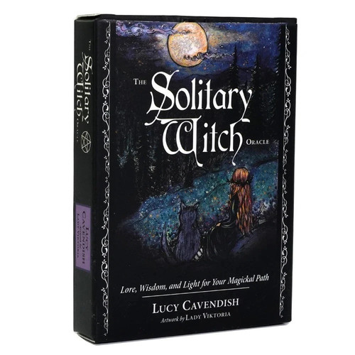 Solitary witch oracle tarot - witch,