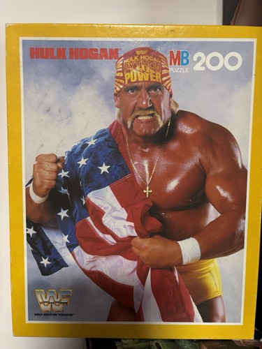 Wwf hulk hogan jigsaw - wwf,