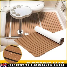 240*90*0.6cm EVA Foam Marine Flooring Teak for Boat Decking Yacht Floor Mat UK