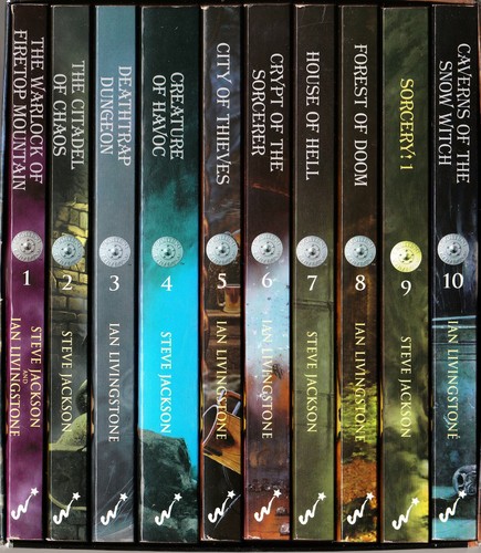 Fighting fantasy vols to 10 - fantasy,