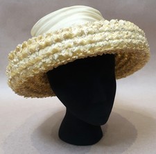 VINTAGE 1950s LADIES RAFFIA &