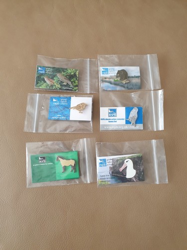 Rspb enamel pin - enamel,