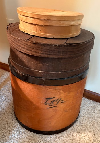 Lot vintage round bentwood - vintage,