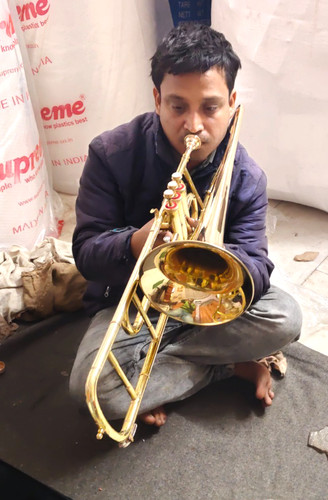Trombone 3valve made - of, pure