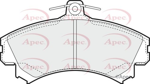 Apec brake pads - brake, r90