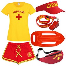 Womens 'Lifeguard +' Costume