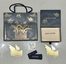 Louis Vuitton Christmas Gift Packaging Set + Ribbon, Dust Bag & Sticker – New