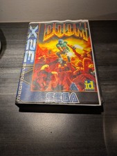 Doom - Sega Genesis 32X Tested And Working (Repro Cover Art)