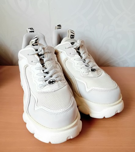 Buffalo womens white - , platform