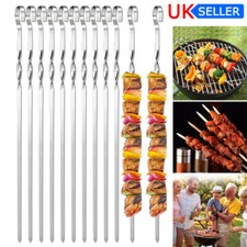 10-50PCS BBQ LONG Metal Kebab