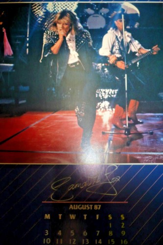 Samantha fox kalender seite - kalender,