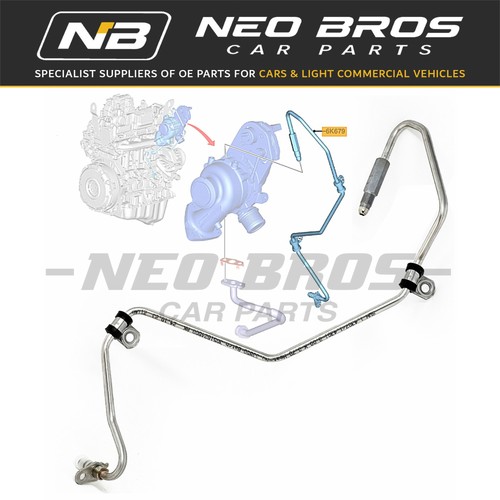 Turbo charger oil feed - oe,