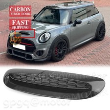For Mini Cooper F55 F56 F57 2014-21 Carbon Front Hood Air Intake Vent Scoop Trim