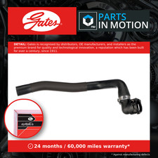 Heater Hose fits VAUXHALL CORSA D 1.4 10 to 14 Coolant Gates 13249356 1818479