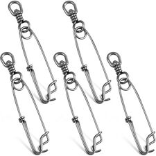 Longline Fishing Snap Clips 3/5PACK Branch Hanger Float Line Tuna Rolling Swivel