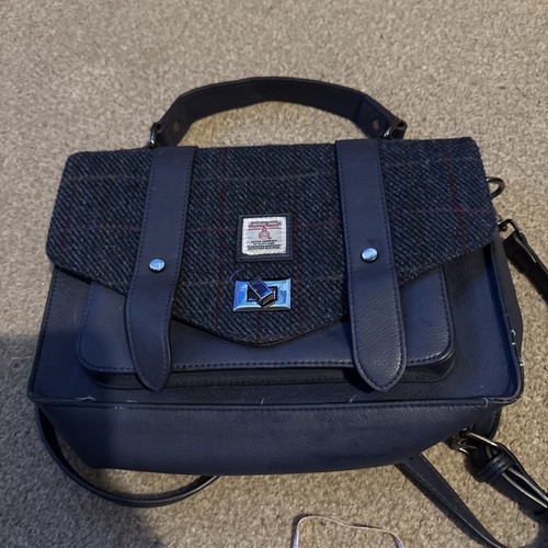 Harris tweed large - harris, satchel-