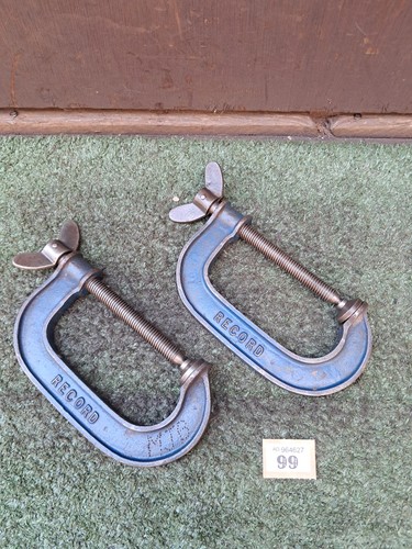 Vintage record g clamps - no, 4