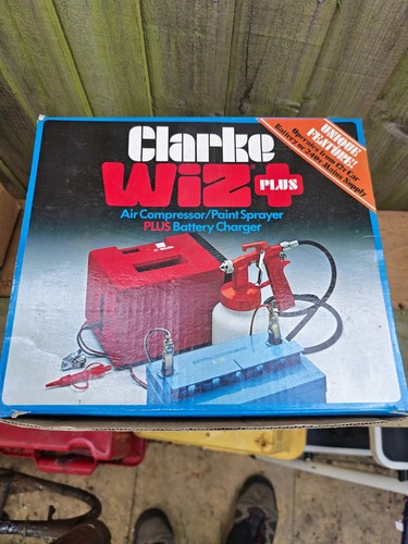 Clarke wiz plus air compressor - clarke,