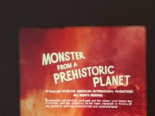 Monster from prehistoric - monster, a