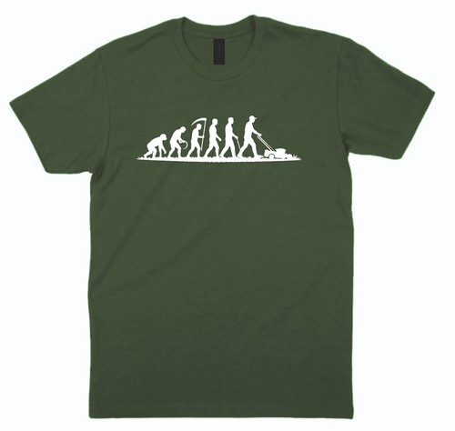Evolution lawn care shirt - evolution, of