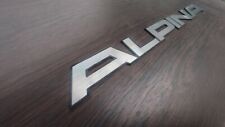 BMW Alpina Boot Trunk Badge. E12 E30 E28 E34 E36 E21 E24