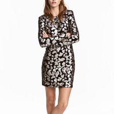 H&M Sheath Party Dress Size M