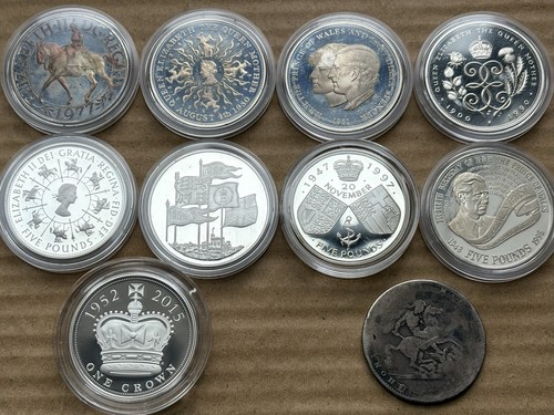 Rare set sterling - of, 10