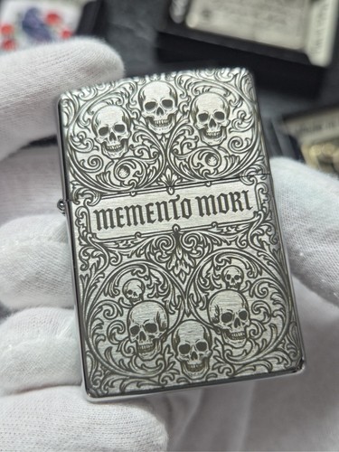 Zippo case memento mori - memento,