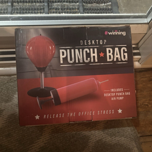 Desktop punch bag pump set - bag,