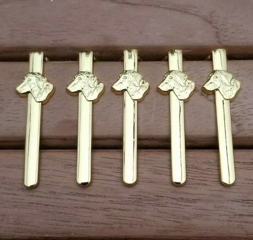 Gold plated dogs - gold, pen