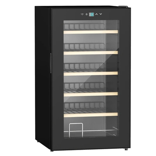 Bottles fridge with glass - fridge,