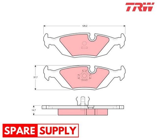 Brake pad set disc - pad, set,