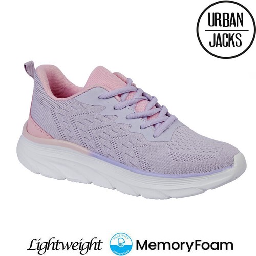 Ladies memory foam trainers - ladies,