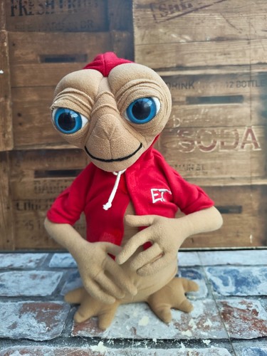Soft plush toy with red - e.t.,
