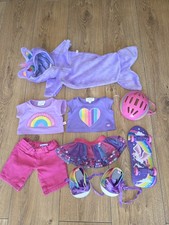 Build A Bear Purple Rainbow