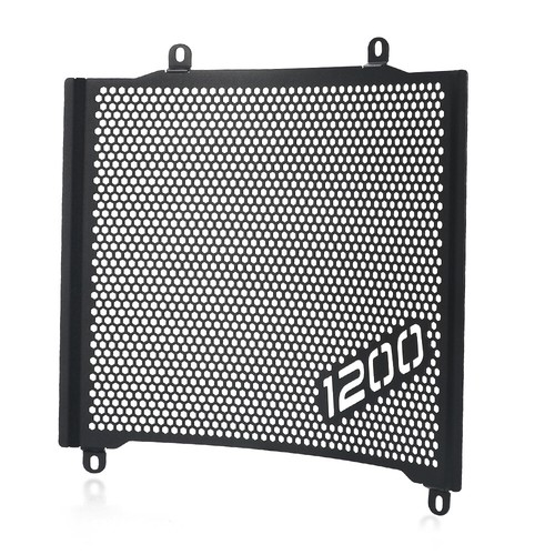 Motorcycle radiator guard