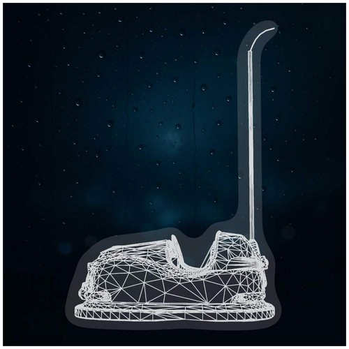 Dodgem car side static - 'dodgem,