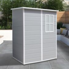 Panana Plastic Garden Storage Shed Includes Plastic Floor6x4.5ft/5x4ft/5x3ft
