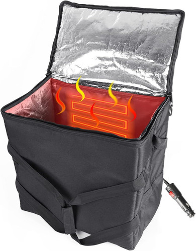 Insulated heated delivery - delivery, bag