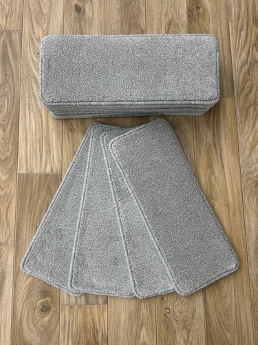 Grey stair pads - 14, staircase
