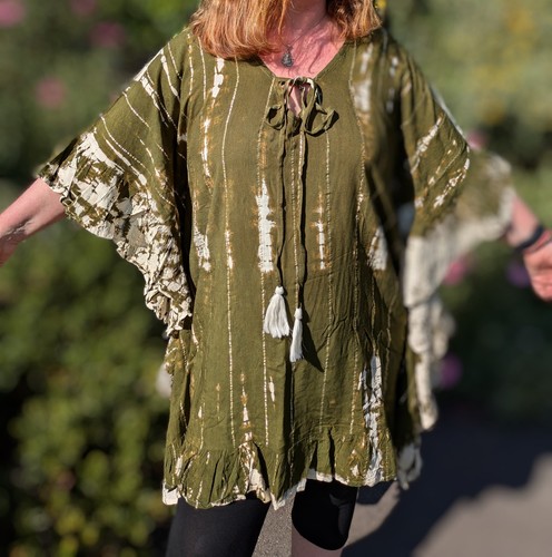 Kaftan dress 16 green - 10,