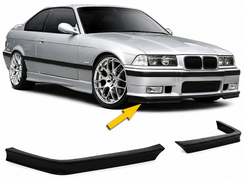 Front bumper lip splitter - front,