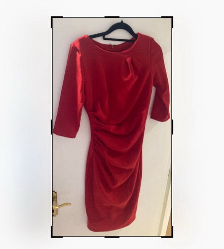 Diva catwalk bright - red, ribbed