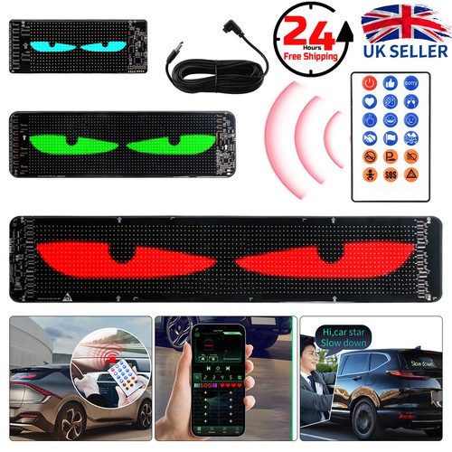 Car rgb led sign scrolling - car,