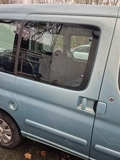 CITROEN BERLINGO FACELIFT MK1 2002 -08 DRIVERS SIDE REAR OSR SLIDING DOOR BLUE 