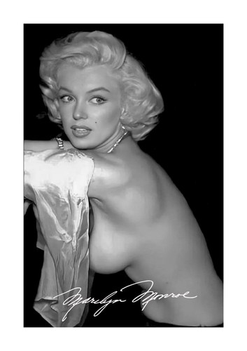 Marilyn monroe topless repro - topless,