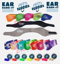 ULTRA EAR BAND-IT Swimming Bathe Surf HEADBAND / PUTTY BUDDIES Floating Earplugs