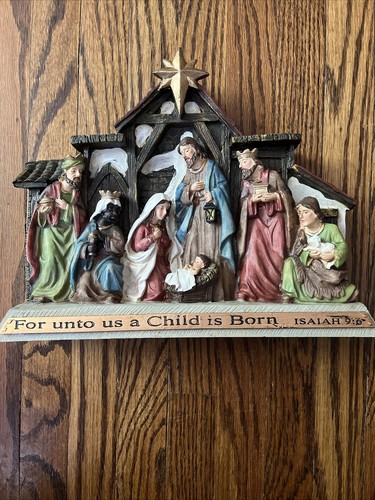 Nativity scene display - scene,