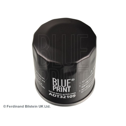 Oil filter adt32109 blue - filter, print