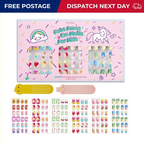 Gorgeous 144 pcs kids - pcs, nail